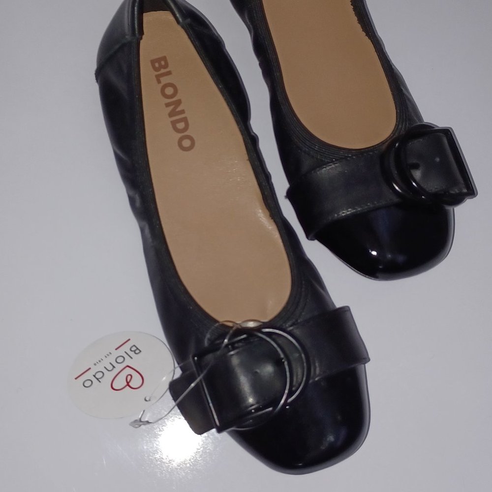 New Blondo Black Ballet Flat